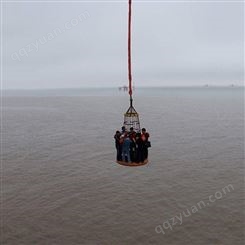 HY系列平台吊笼HY-18海上救生石油平台吊篮人员转移载人吊台继开