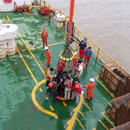 HY系列平台吊笼HY-18海上救生石油平台吊篮人员转移载人吊台继开