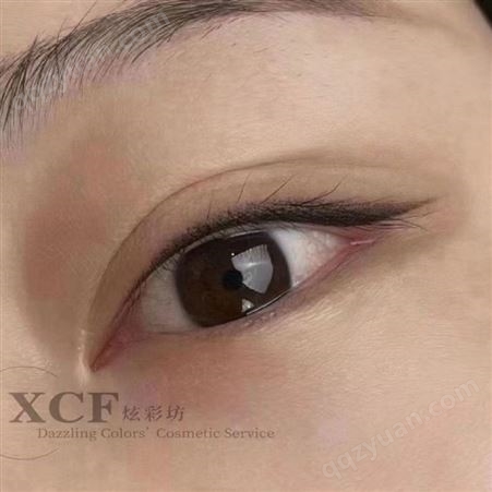 广州XCF炫彩坊钻石黑色乳+升级+18G大容量高浓缩+眼线专用+上色快