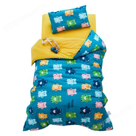 宝宝儿童幼儿园被子三件套小床品被套午睡床垫被褥六件套入园套装