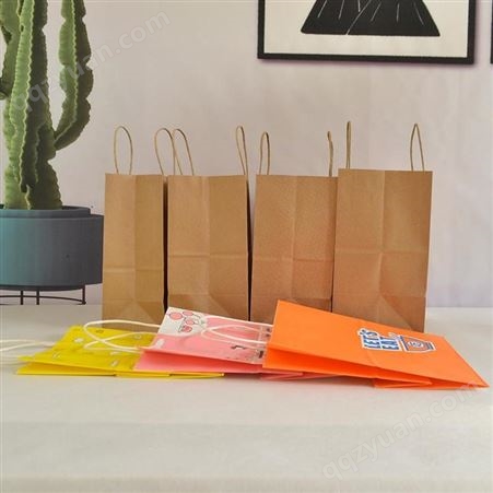 智阔 厂家直供 定制设计加工 精品纸袋 食品包装 重复使用