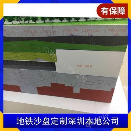 地铁沙盘定制深圳本地公司 表现形式模型 主要用途展览展示