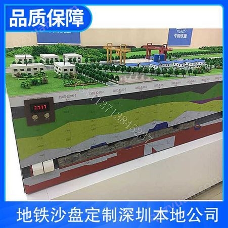 地铁沙盘定制深圳本地公司 表现形式模型 主要用途展览展示