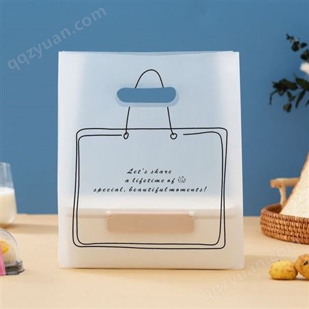 土司面包包装袋 四边封老面包袋 牛皮纸开窗袋 可印刷logo