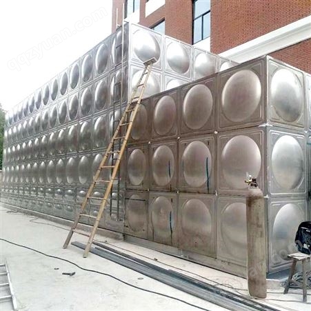 中胜 不锈钢组合水箱 酒店消防生活用水 保温大型储水箱 可定制 不锈钢水箱