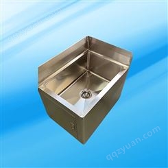 德满来 304不锈钢洗手池 耐腐蚀单槽水池可支持定制