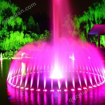 泉发 程控灯光喷泉制作 大型水景喷泉 支持定制
