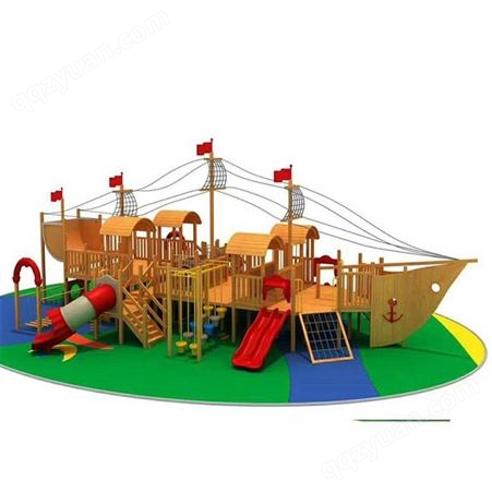 幼教木质家具幼儿园木质滑梯 户外游乐设施 组合塑料滑梯