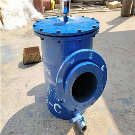 矿用汽水分离器 压风管路气水分离设备 YJQS-C型 净化管道装置