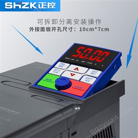 正控ZK1900系列电机变频器/柜4/7.5/11/15/22/30/45/55KW三相380v