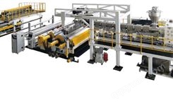 金纬机械TPO/TPU合成革生产线