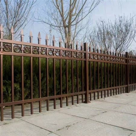 铁艺围栏 学校小区别墅围墙 鑫誉支持定制 加厚材质