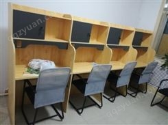浩威家具 工厂直销学习桌椅开放式自习桌椅