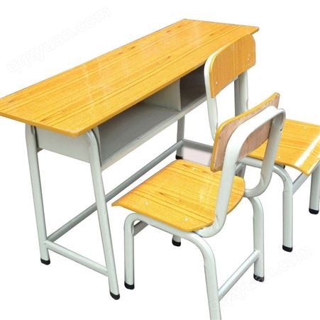 培训班教室加厚1.2厚双人课桌凳定做 浩威家具