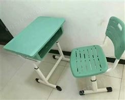 学校教室课堂加厚单人课桌椅定制 浩威家具