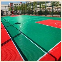 双米拼装地板篮球场厂家 印台幼儿园悬浮地板 添速真诚合作