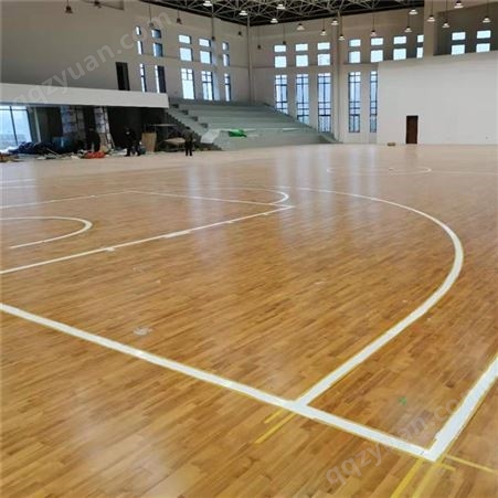 实木地板 运动场木地板 防滑耐磨室内篮球馆 舞蹈室专用
