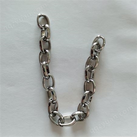装饰箱包链条加工厂家 吊链指示牌链吊牌金属挂链