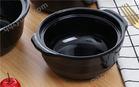 家用耐热陶瓷砂锅 煲汤炖 明火石锅新款竖纹沙锅