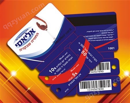 协成致远 专业印刷坚固耐用贵宾卡专业定制生产异形卡非标卡