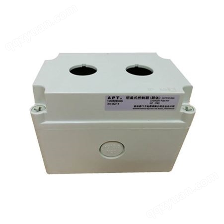 西门子APT 2孔明装按钮盒控制箱 XK-B2/-Y XK-B2/-N 开/不开孔