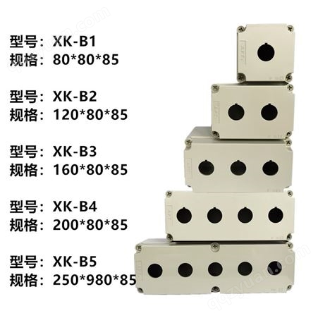 西门子APT 二工1孔明装按钮盒 XK-B1/-Y XK-B1/-N 开孔/不开孔