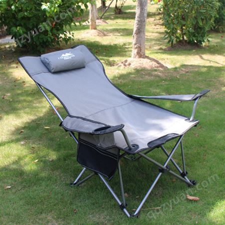 【】户外折叠椅钓鱼椅便携坐躺两用躺椅午休床露营沙滩椅