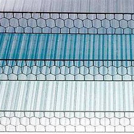 插接阳光板 供应温室花房四层 遮阳耐力板加工 支持定制