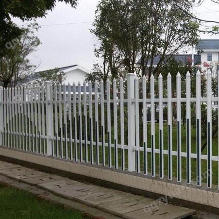 锌钢隔离栅防护栏围墙户外庭院栅栏小区厂区院墙铁艺绿化栏杆