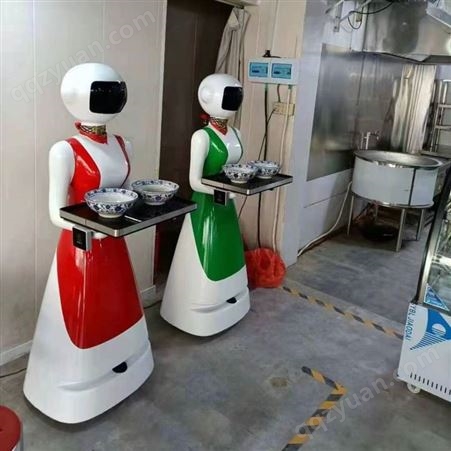 酒店餐厅多功能智能点餐机器人 自动避让全自动商用点餐