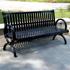 户外园林铁艺公园椅 铁艺铸铝长椅 公共场所休闲椅 铸铁铸铝公园椅