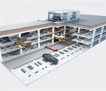 PPY平面移动式立体车库,智能停车系统立体车库
