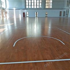 武汉运动木地板厂家 篮球场运动地板施工 体育木地板翻新 泰立s0152