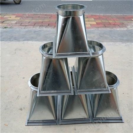 沧州宇航低价 通风管道方圆节  异径型风管方变圆  不锈钢天圆地方 厂家报价
